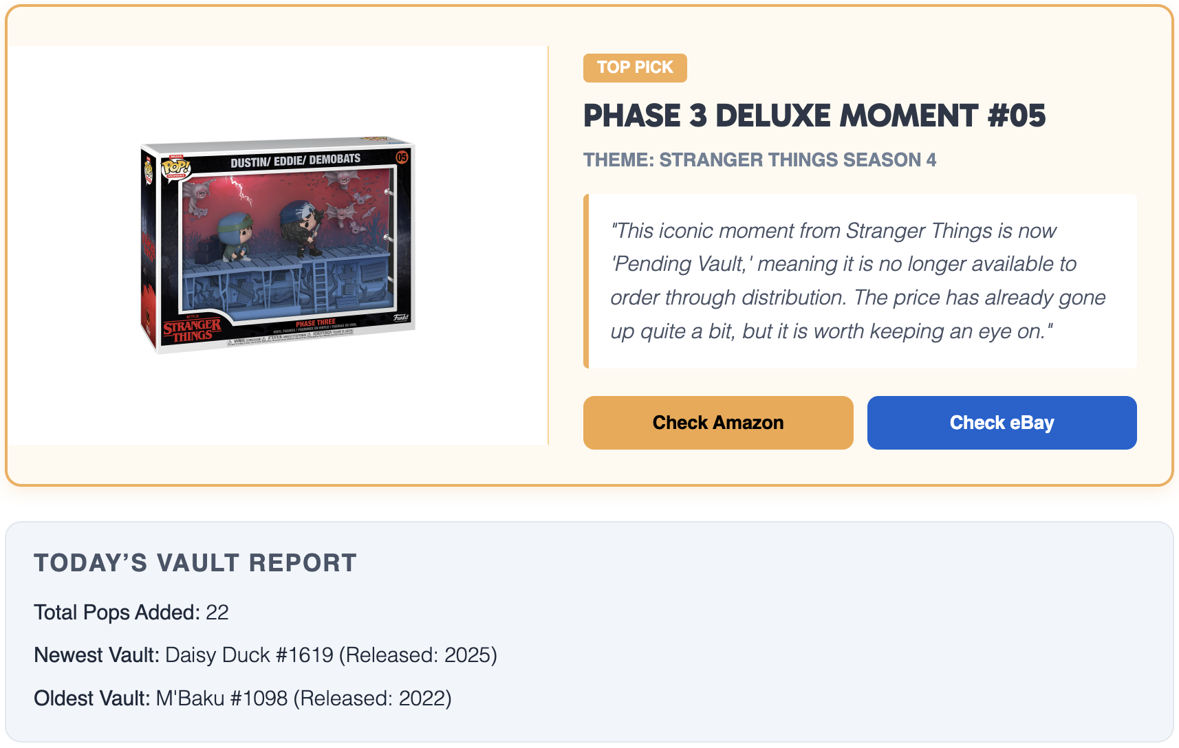 Newly Vaulted Funko Pops – March 8, 2026